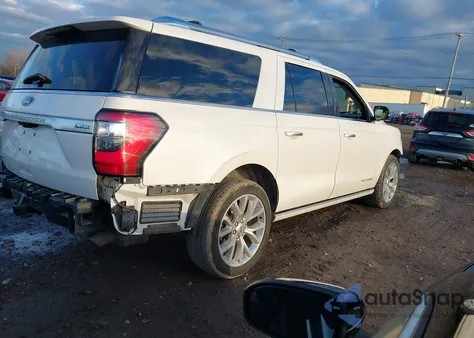 2019 Ford Expedition Max Platinum from USA, damaged, VIN 1FMJK1MT1KEA68317